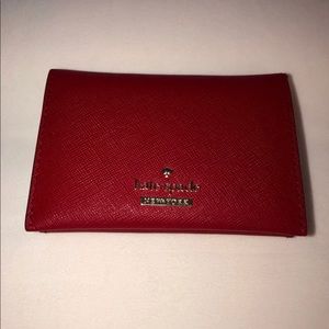Kate Spade Red Compact Wallet